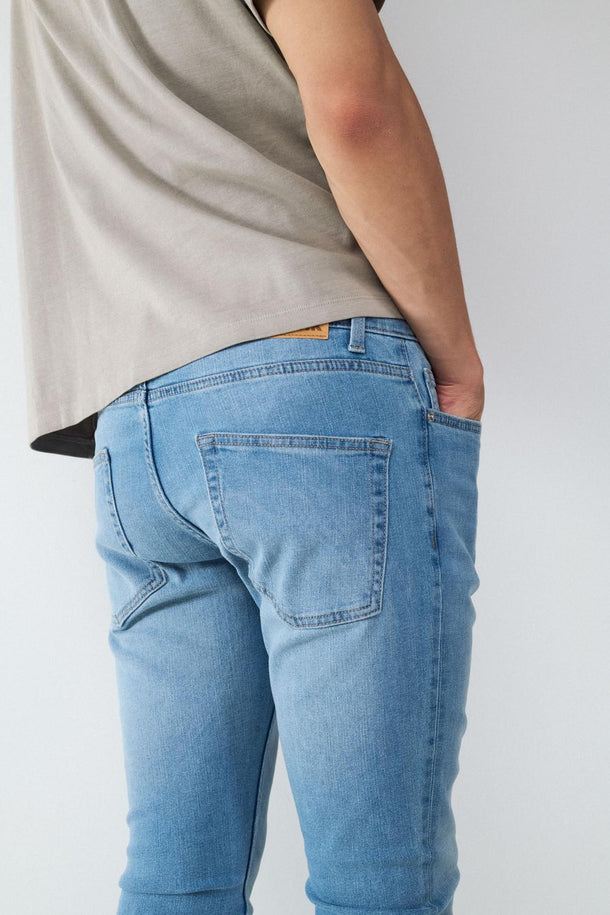 Product JEAN STRAIGHT SLIM BMK-Light Blue Denim - Image 6