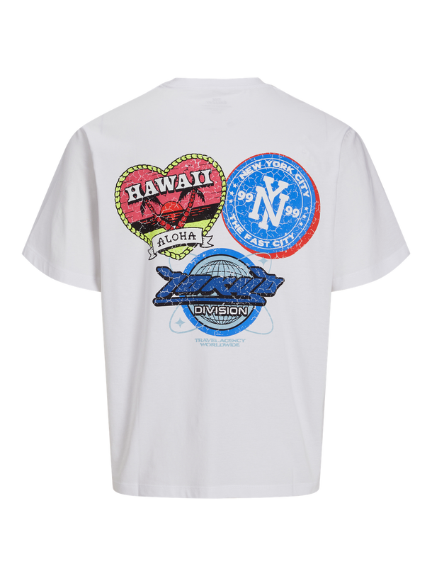 Product CAMISETA COMPACT-Bright White Print:HAWAII - Image 1