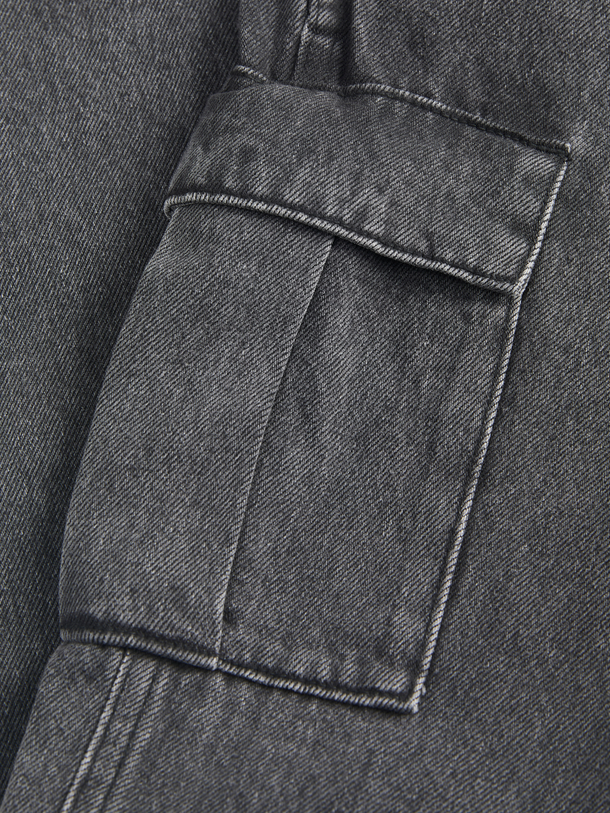 Product JEAN CARGO RELAXED TIRO ALTO CHRIS 567 JNR-Black Denim - Image 4
