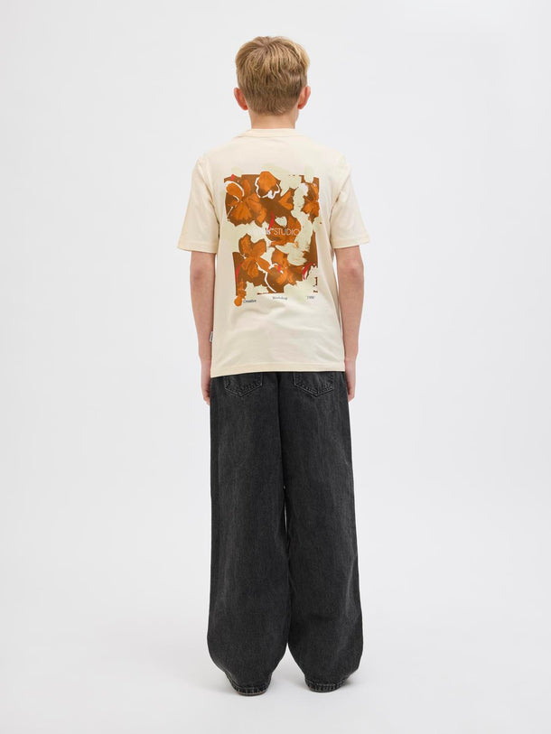 Product CAMISETA REGULAR ESTAMPADA VARENNA JNR - Antique White - Image 4