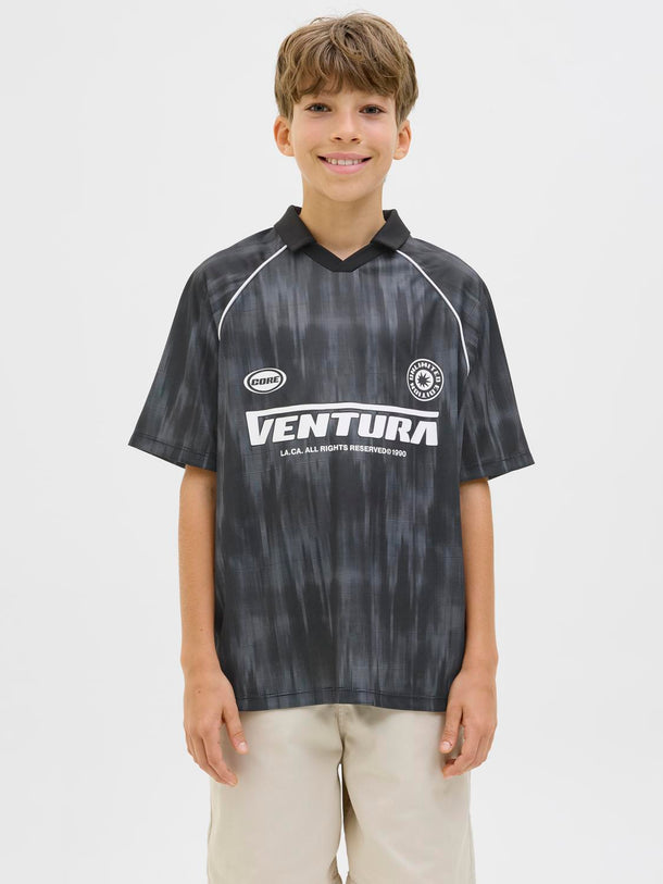 Product POLO LIDO - Black AOP:Asphalt - Image 1