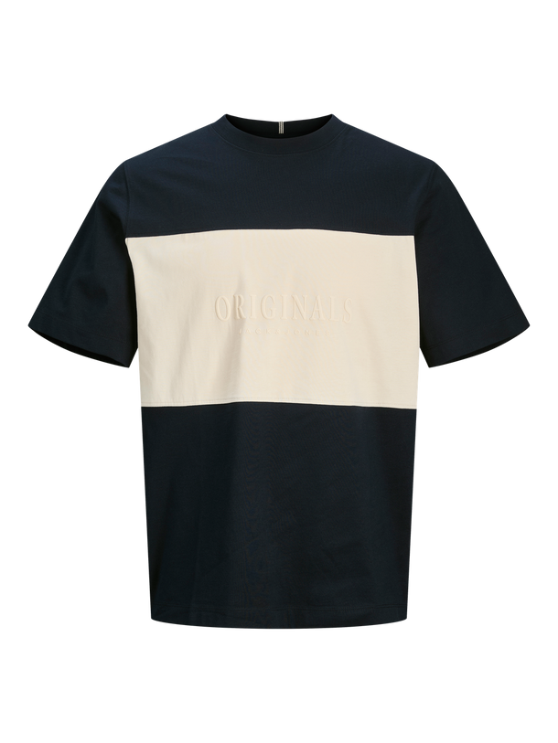 Product CAMISETA FREDERIKSBERG MARGATE - Sky Captain Detail:ANTIQUE WHITE BLOCKING - Image 6