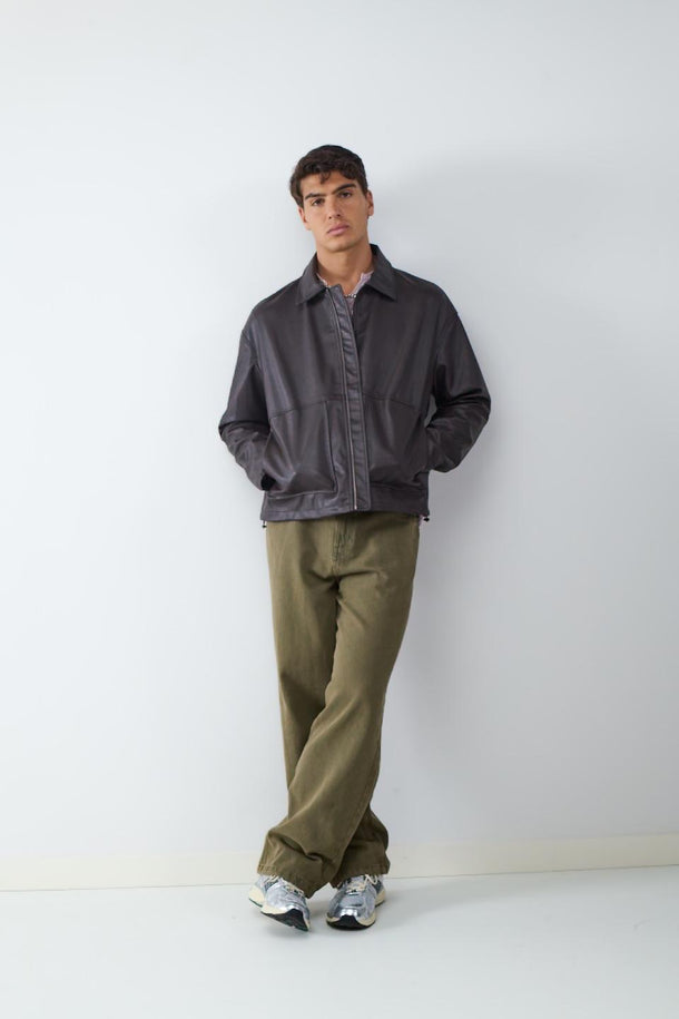 Product CAMPERA EFECTO CUERO-Coffee Bean - Image 2