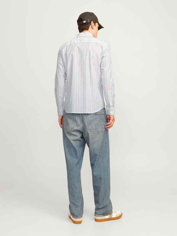 Product CAMISA BROOK OXFORD - Sargasso Sea Stripes:SLIM FIT - Image 2