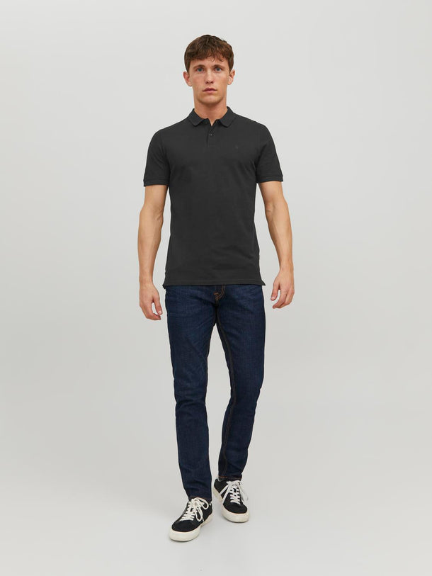 Product CAMISETA POLO BASIC - Black Detail:SLIM FIT - Image 2