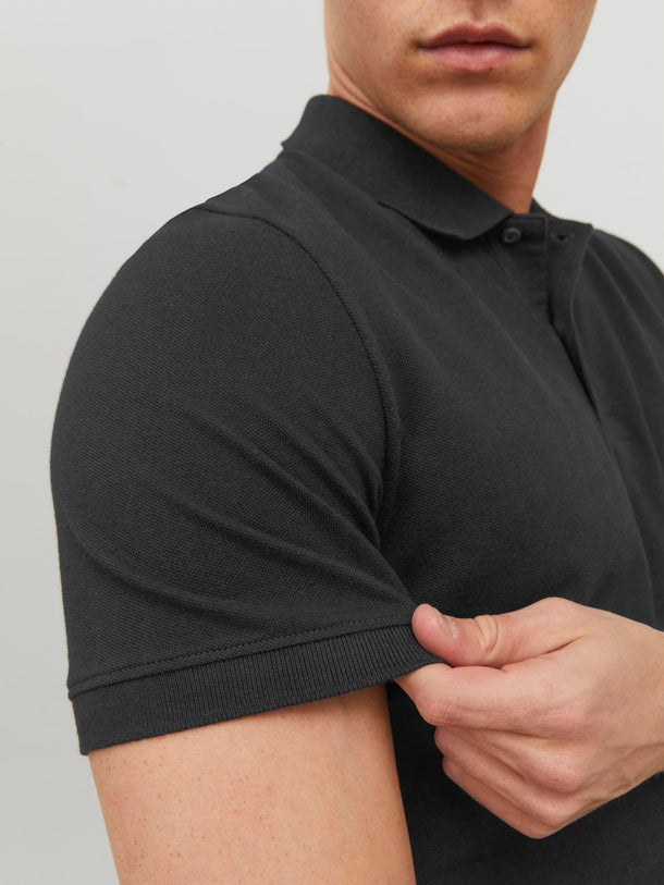 Product CAMISETA POLO BASIC - Black Detail:SLIM FIT - Image 7