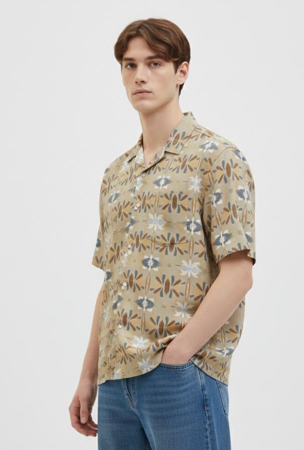 Product CAMISA RELAXED ESTAMPADA LUKE-Safari - Image 1