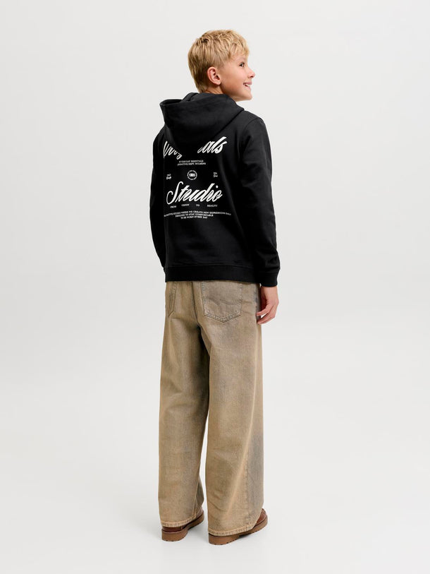 Product CANGURO RELAXED ESTAMPADO NORREBRO JNR - Black Detail:AW26 - Image 4