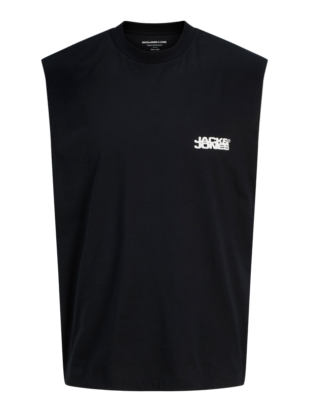 Product MUSCULOSA LOOSE ESTAMPADA SAGO - Black - Image 2