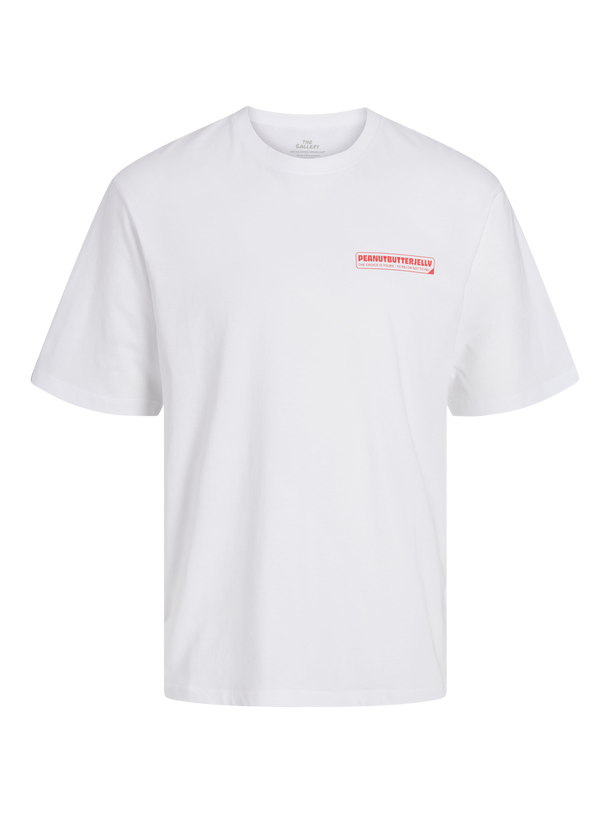 Product CAMISETA REAL MEAL - Bright White Print:PEANUTBUTTER - Image 2