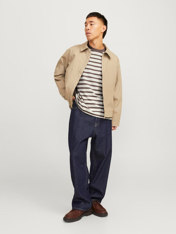 Product CAMISETA SLINGTON CREW-Deep Taupe Stripes:ANTIQUE WHITE - Image 11