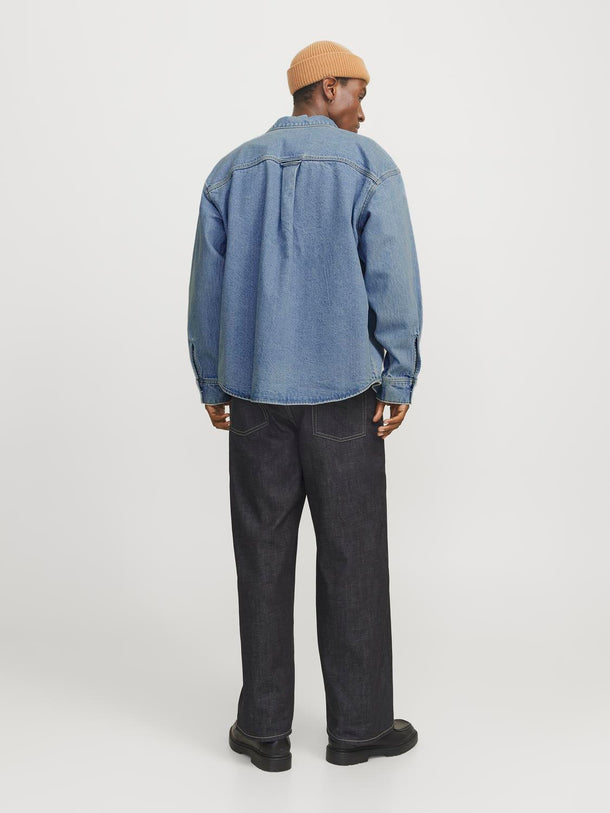 Product SOBRECAMISA HENRY-Light Blue Denim - Image 3