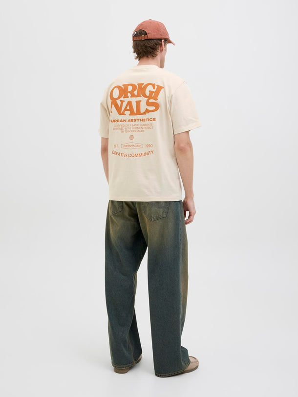 Product CAMISETA RELAXED ESTAMPADA TAVIRA - Ecru - Image 5