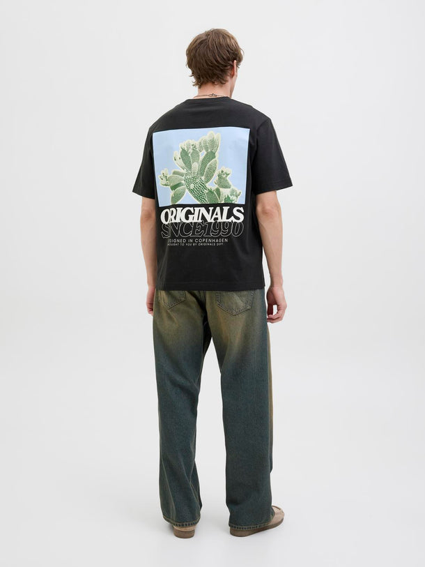 Product CAMISETA RELAXED ESTAMPADA TAVIRA - Black - Image 6