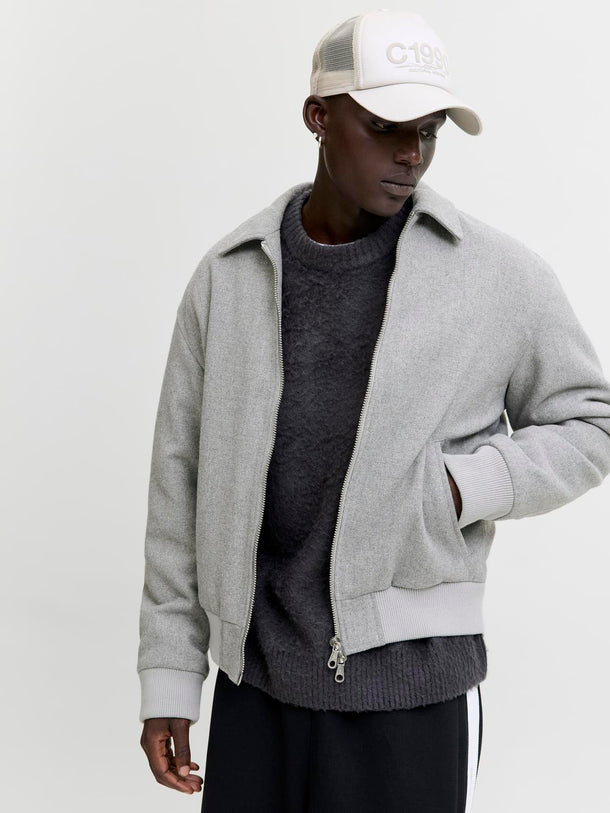Product CAMPERA BOMBER COVER - Grey Melange - Image 3