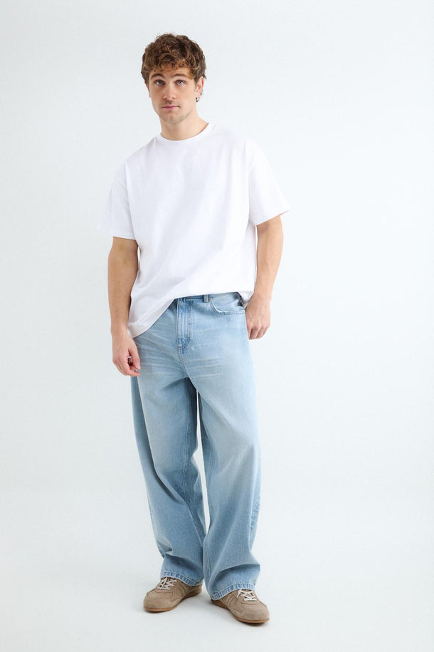 Product JEAN LOOSE BMK-Light Blue Denim - Image 3
