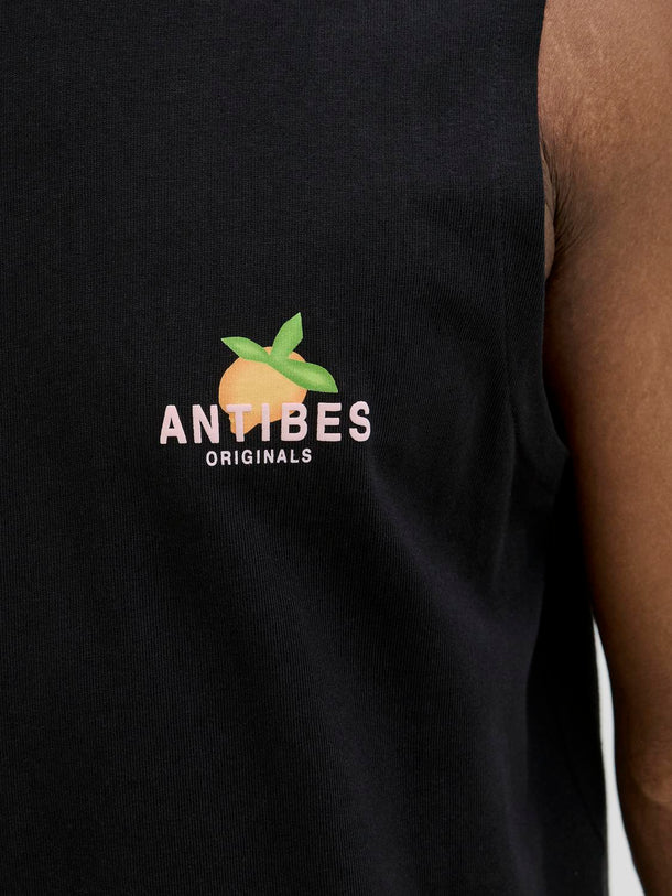 Product MUSCULOSA OVERSIZE ESTAMPADA CANGGU-Black - Image 7