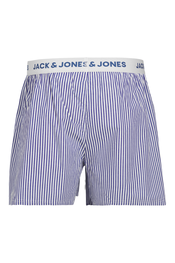 Product BOXERS PACK LUKE - Light Blue Pack:Dark Blue solid - Dark blue stripe - Image 5