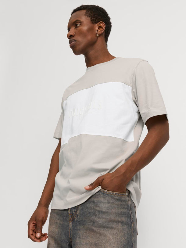 Product CAMISETA FREDERIKSBERG MARGATE - Moonbeam Detail:WHITE BLOCKING - Image 14
