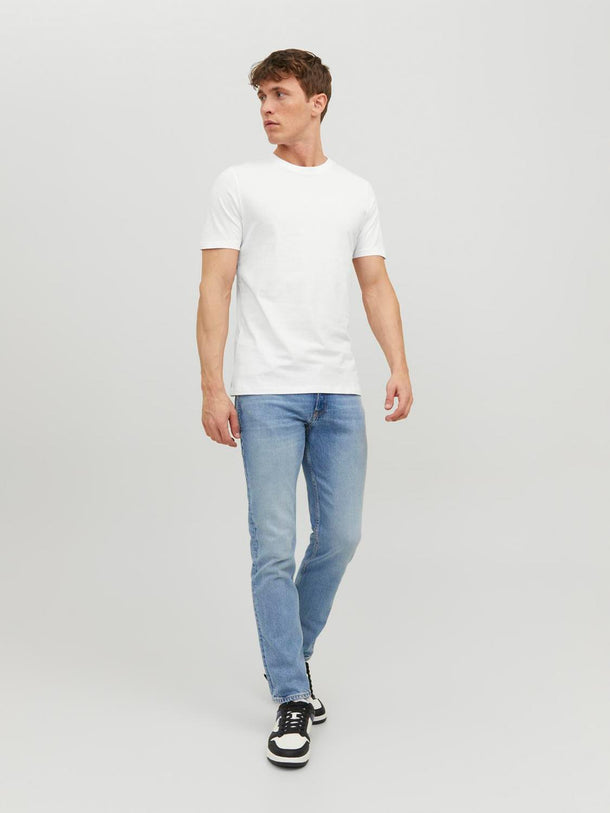 Product CAMISETA ORGANIC - White Detail:SLIM - Image 7