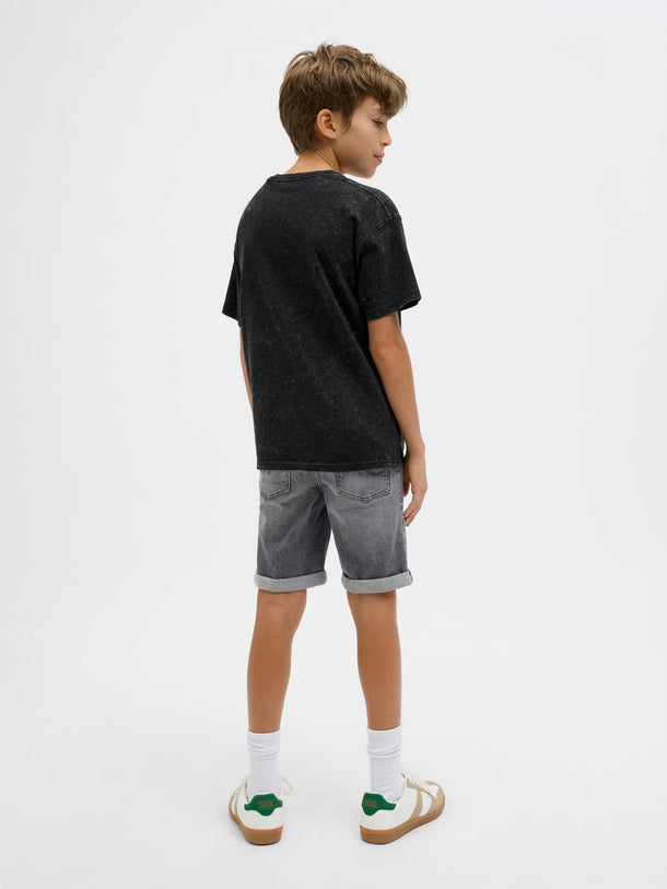 Product SHORT DE JEAN TIRO MEDIO RICK 360 JNR - Grey Denim Detail:AM 362 - OFR 5658 - Image 4