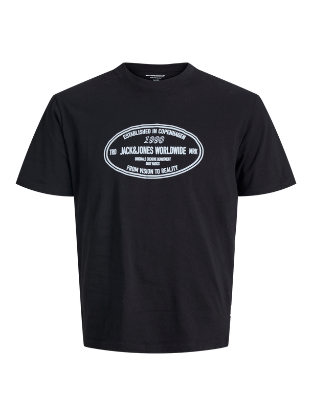 Product CAMISETA RELAXED YORK-Black - Image 1