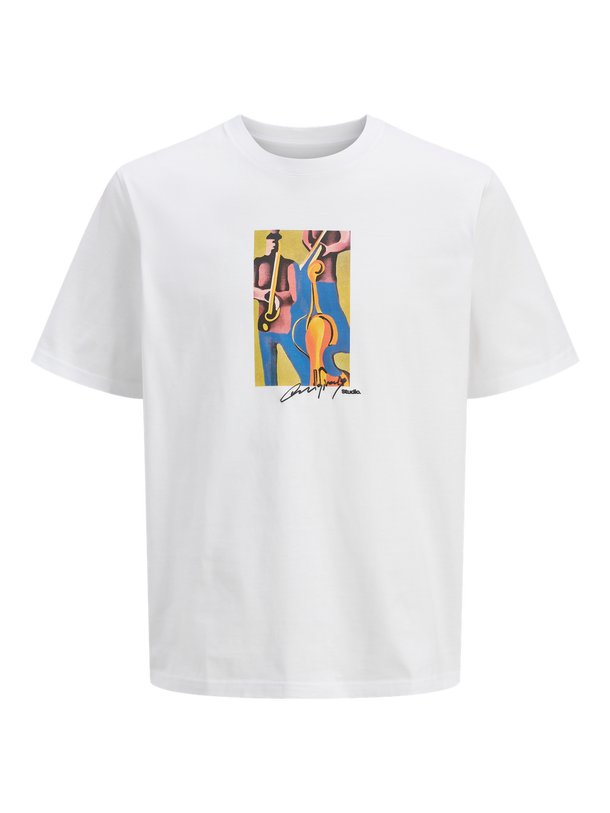 Product CAMISETA CUBISM - Bright White - Image 1