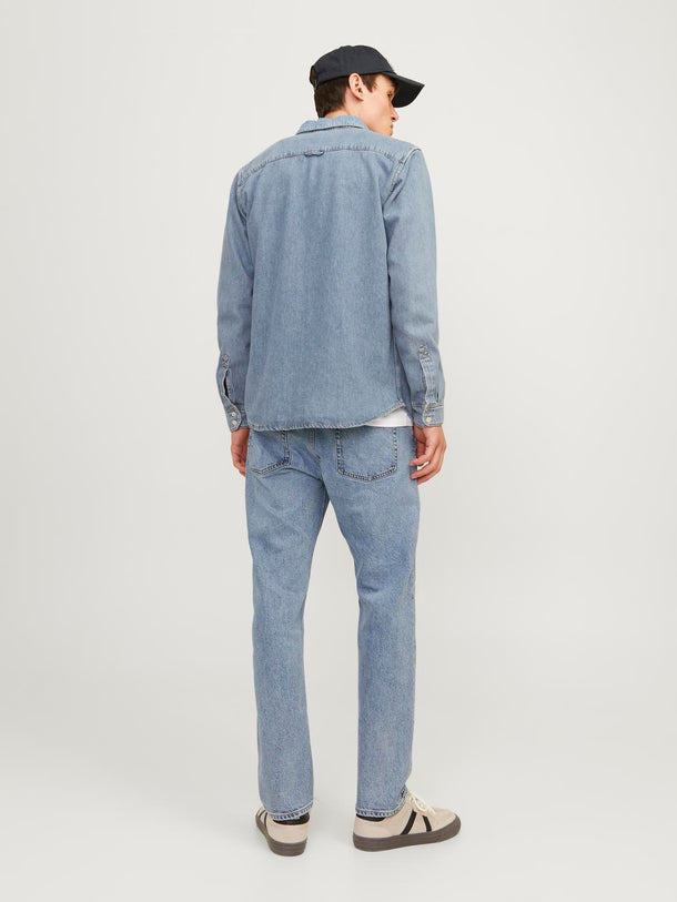 Product JEAN RELAXED TIRO ALTO CHRIS 479 - Blue Denim - Image 11