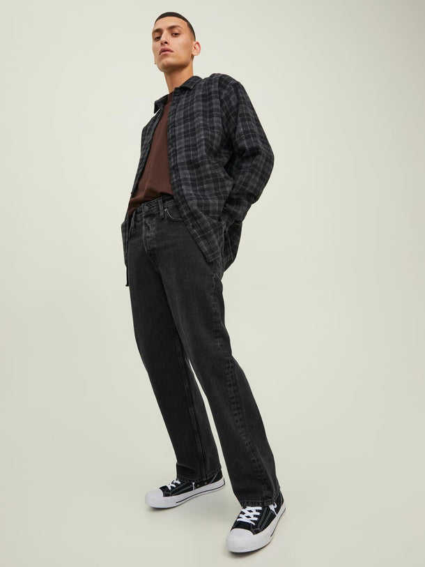 Product JEAN LOOSE TIRO ALTO EDDIE 275-Black Denim - Image 4