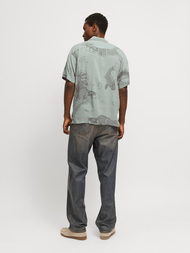 Product CAMISA RESORT AOP JEFF-Iceberg Green - Image 2