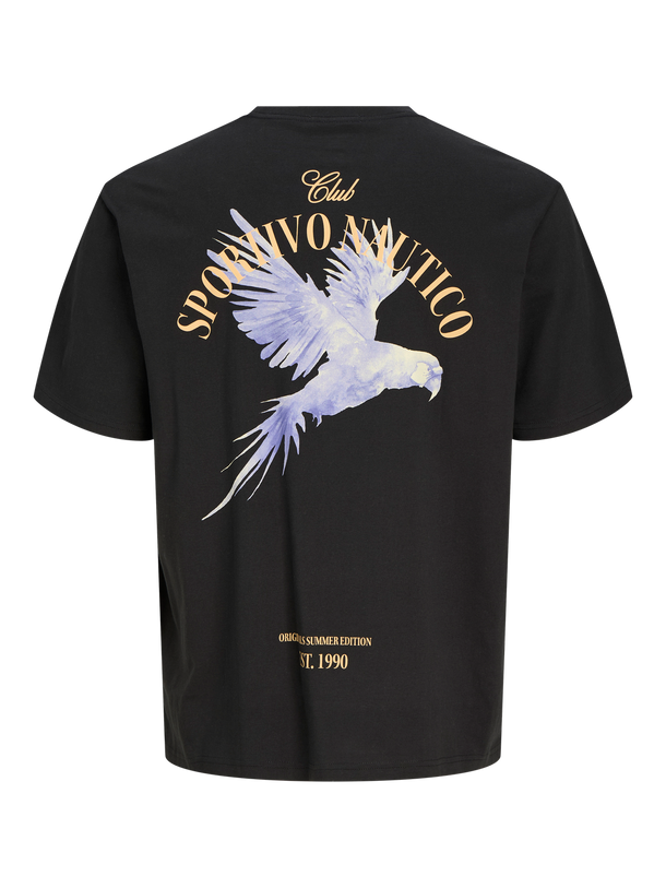 Product CAMISETA LOOSE ESTAMPADA HYDRA-Black - Image 1