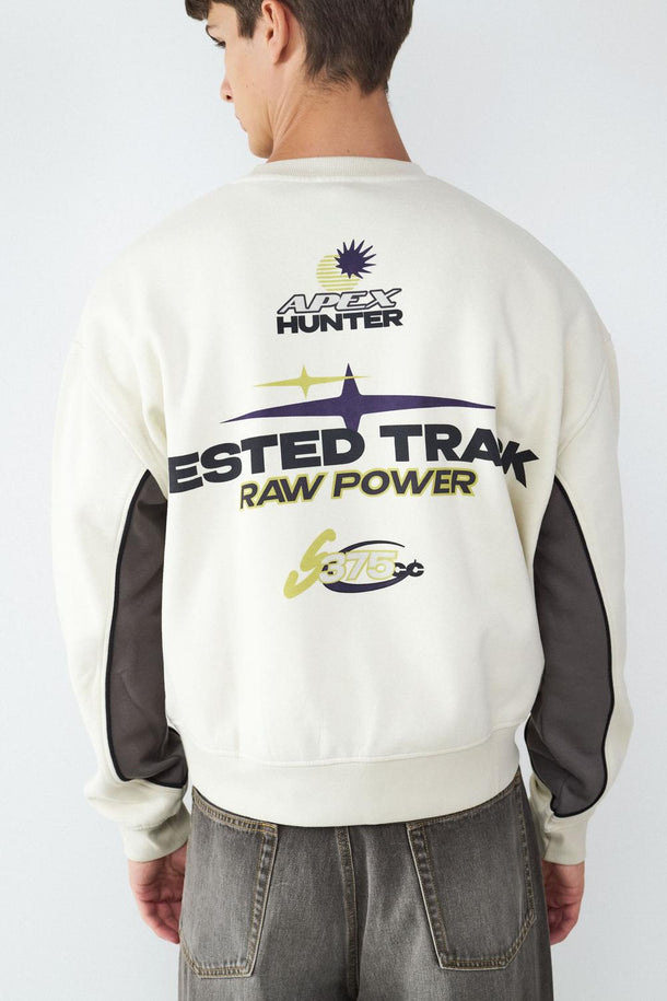 Product BUZO RELAXED FOOTBALL BMK-White - Image 3