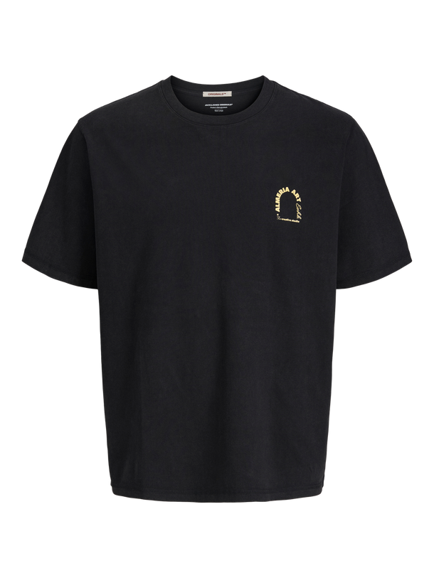 Product CAMISETA LOOSE ESTAMPADA ALMERIA JNR - Black - Image 5