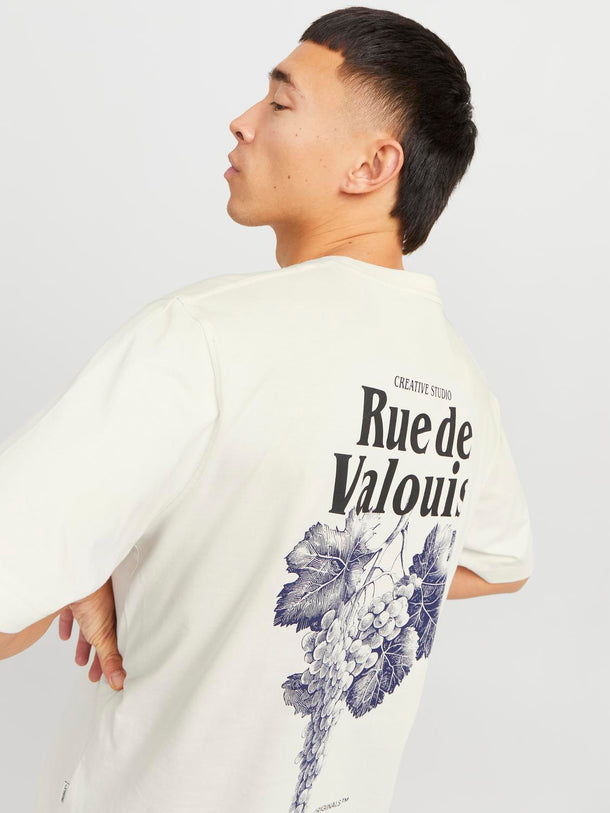Product CAMISETA PAROS SKETCH-Antique White Print:GRAPES - Image 9