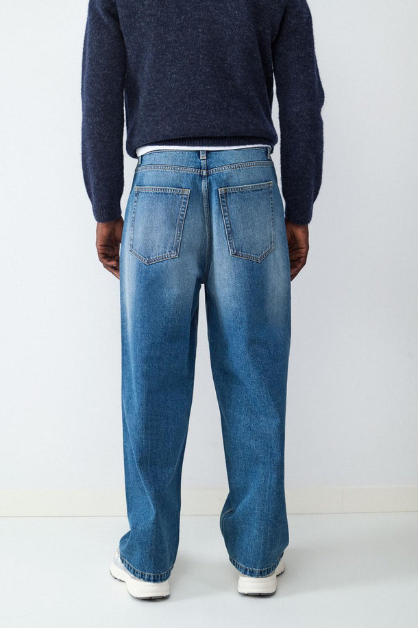 Product JEAN STRAIGHT LOOSE BMK-Blue Denim - Image 3