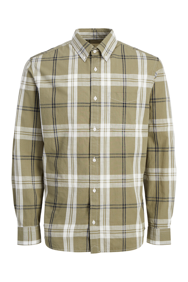 Product CAMISA BLUBROOK - Olive Night Fit:COMFORT FIT - Image 1