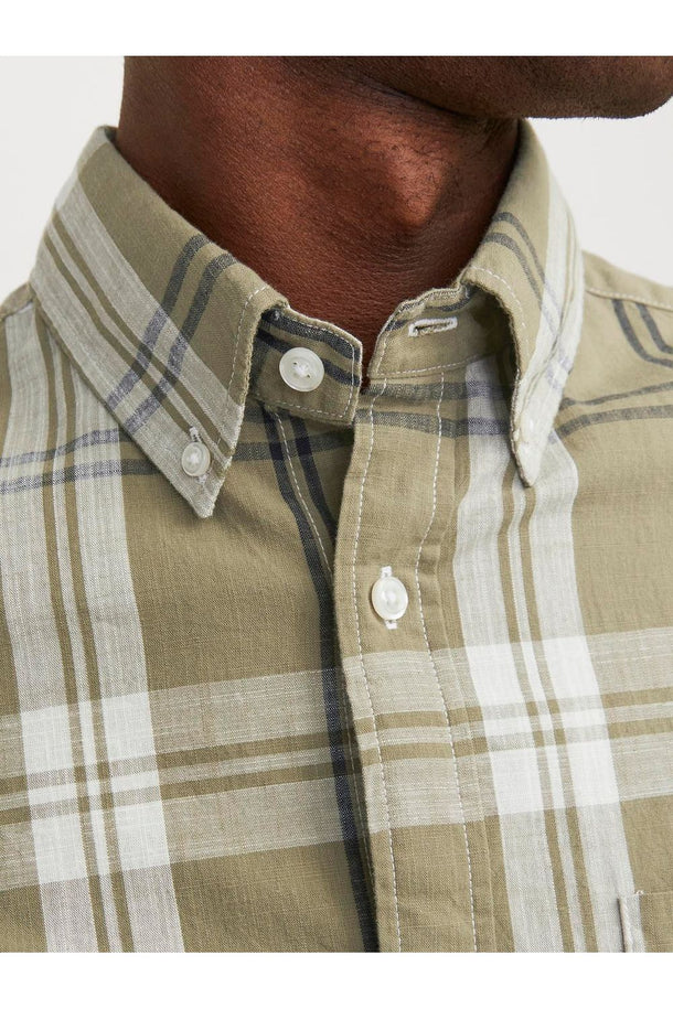 Product CAMISA BLUBROOK - Olive Night Fit:COMFORT FIT - Image 7