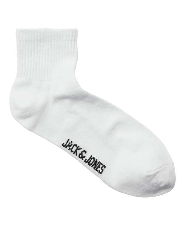 Product MEDIAS PACK 3 LEON - White Pack:Light grey melange - Black - Image 3