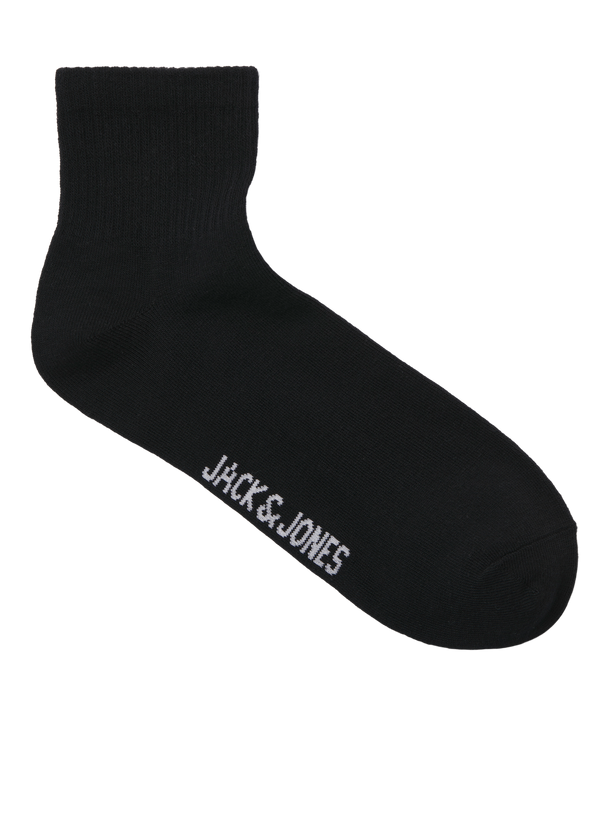 Product MEDIAS PACK 3 LEON - White Pack:Light grey melange - Black - Image 3
