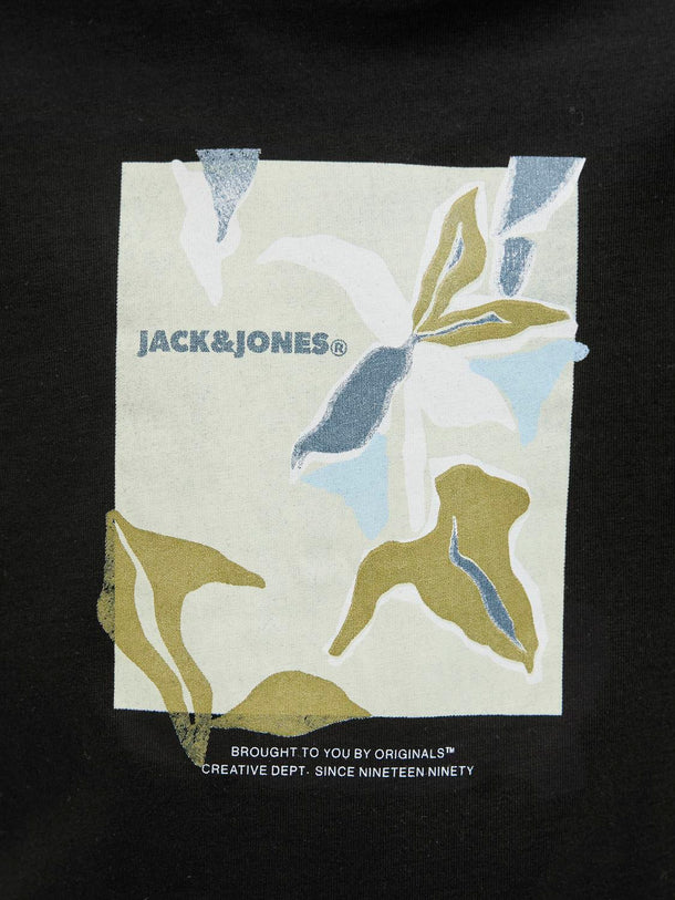 Product CAMISETA REGULAR ESTAMPADA ALMERIA JNR - Black - Image 6