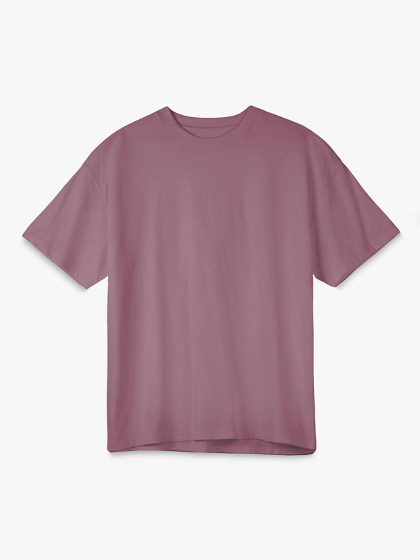 Product CAMISETA MANGA CORTA RELAXED BMK-Mauve Mist - Image 4