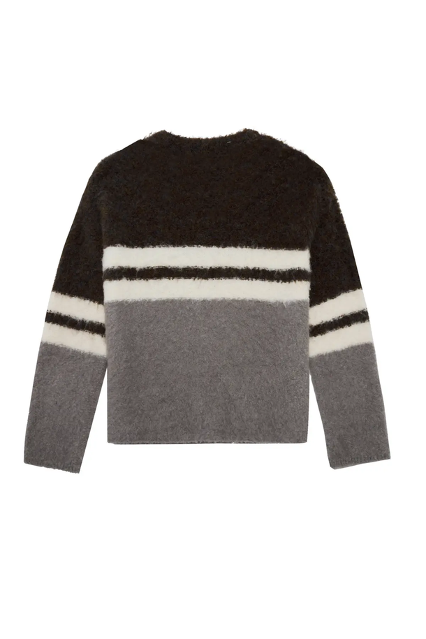 Product SWEATER CUELLO REDONDO RAYAS-Black - Image 5