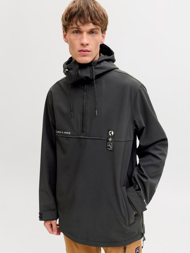 Product SKI CAMPERA ANORAK TÉCNICA AURIS-Black Beauty Detail:JJ BRANDING - Image 3