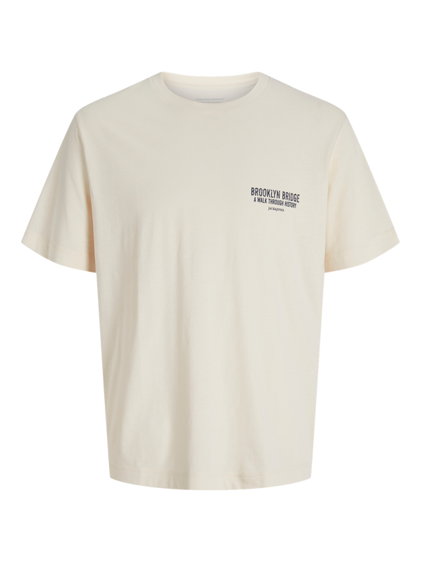 Product CAMISETA RELAXED YORK JNR-Antique White - Image 1