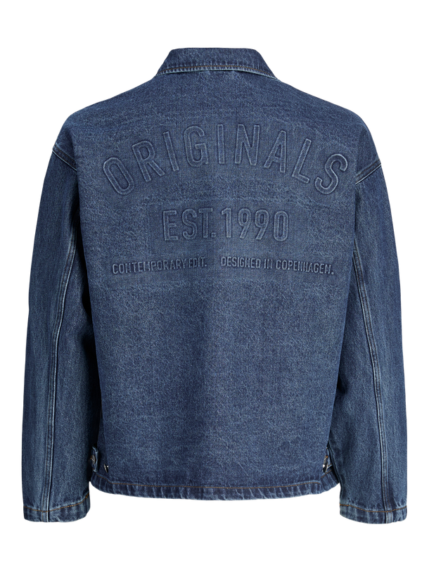 Product CAMISA LOOSE DENIM ESTAMPADA BOWERY-Dark Denim - Image 2