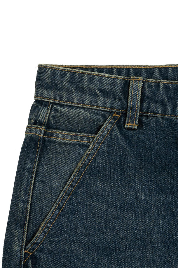Product JEAN SKATER BMK-Vintage Dark Blue Denim - Image 6