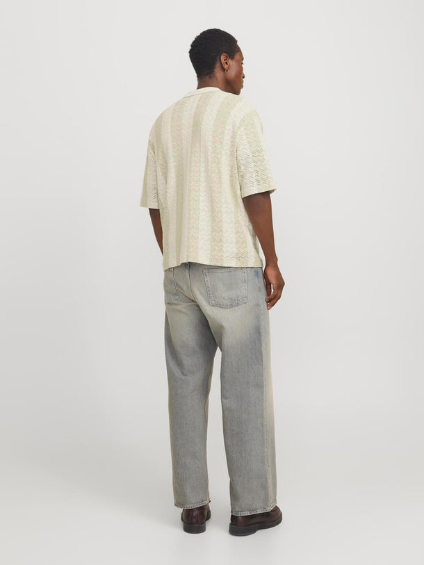Product POLO TYLER-Sea Salt Stripes:Celadon tint - Image 4