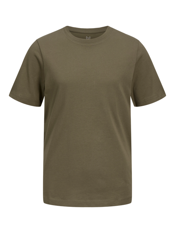 Product CAMISETA REGULAR ORGANIC JNR-Olive Night - Image 5