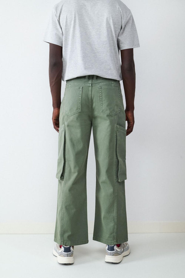 Product PANTALÓN CARGO STRAIGHT BMK-Beige - Image 3