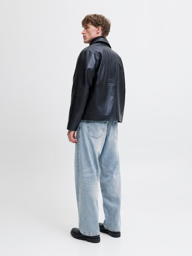 Product JEAN BAGGY TIRO ALTO ALEX 199-Blue Denim - Image 4